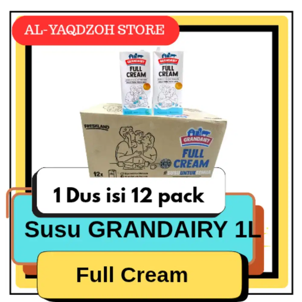 SUSU GRANDAIRY FULLCREAM 1L