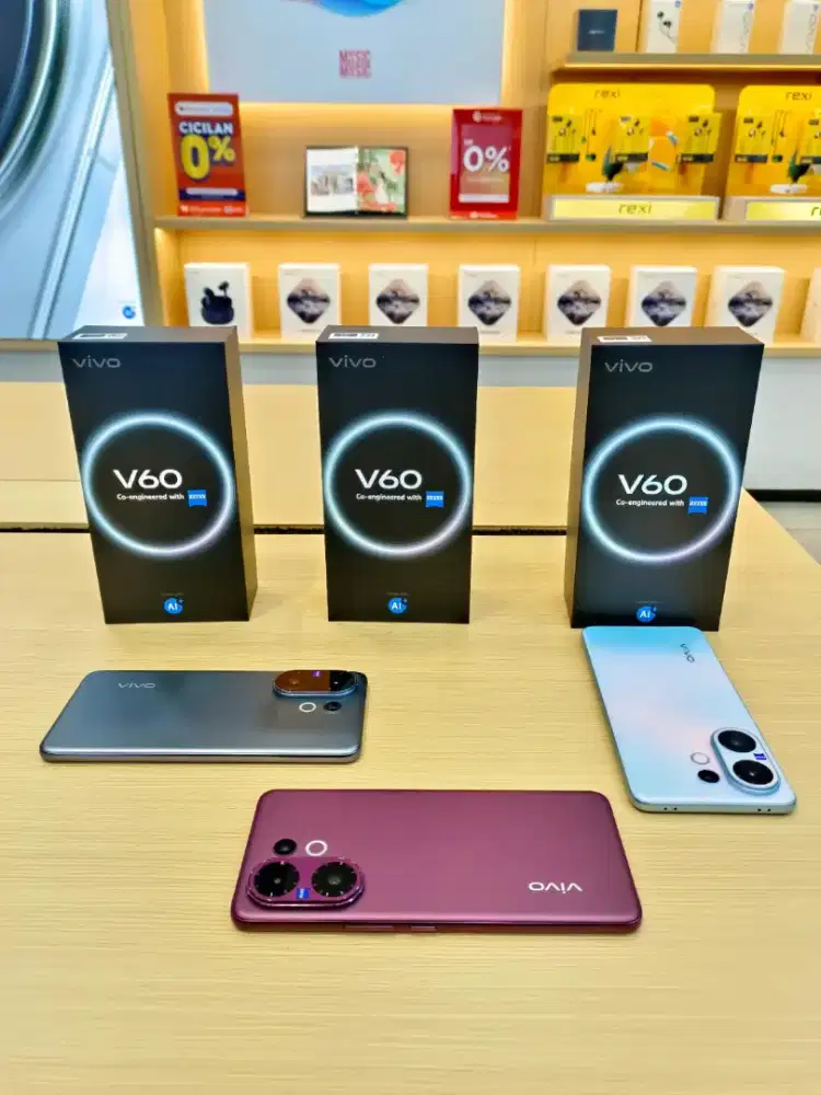 Vivo v60 dengan gaya super tipis nya dan kamera telephoto nya