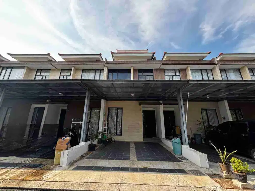 Rumah Siap Huni Di Jakarta Garden City Cluster La Seine 3lantai full renov semi furnished