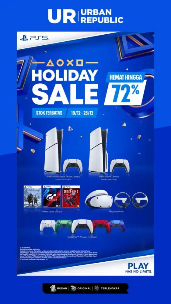 PROMO 12.12 PLAYSTATION 5 SONY