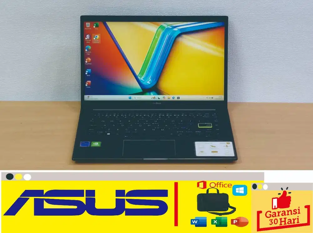 Laptop Asus vivobook K431e/core i5 gen 11/vga mx350/ram 8gb/ssd 512gb