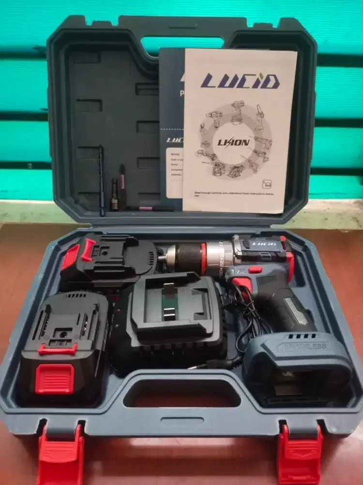 Mesin bor cordless LUCID LX-60 Baru