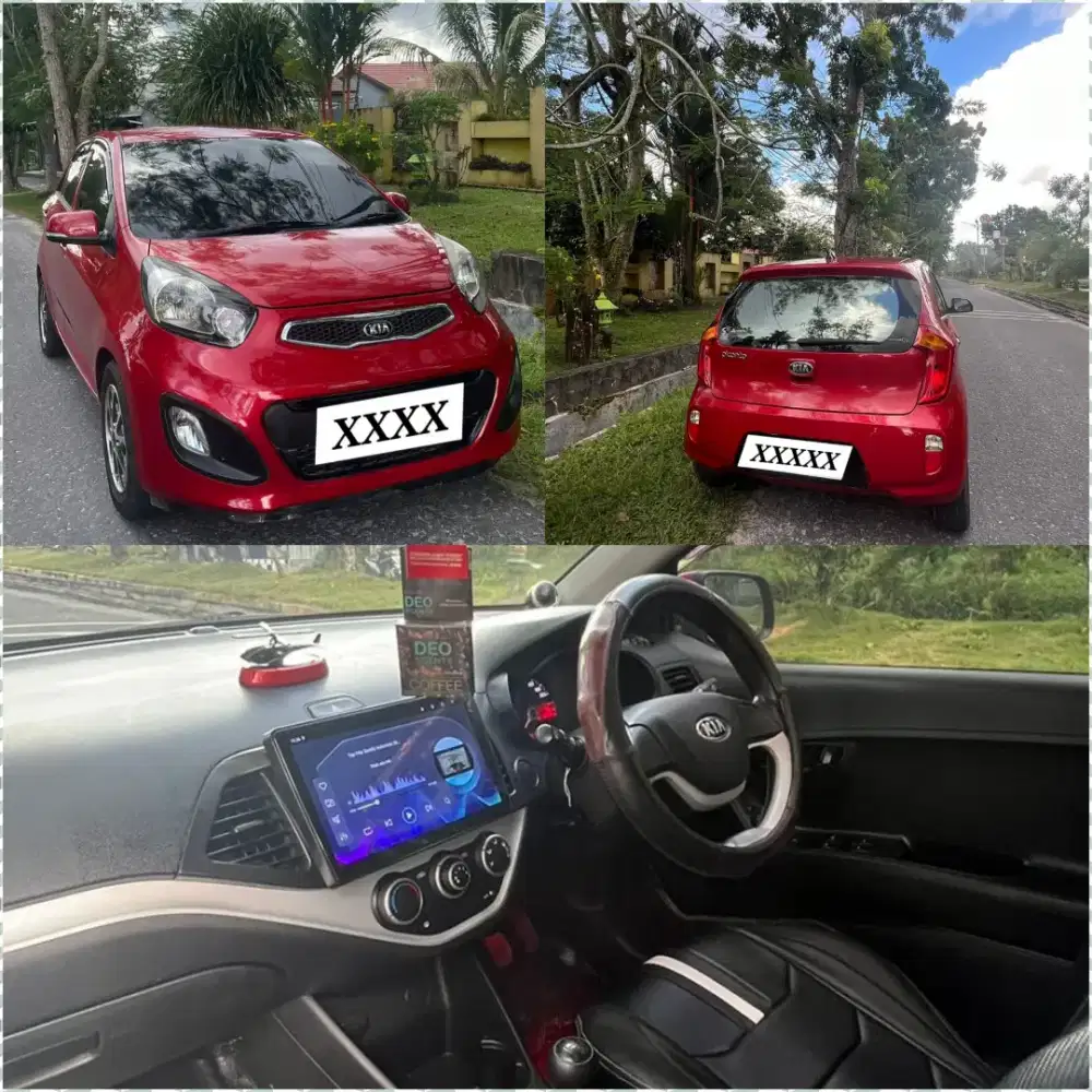 Kia Picanto Manual 2013 Kilometer Rendah