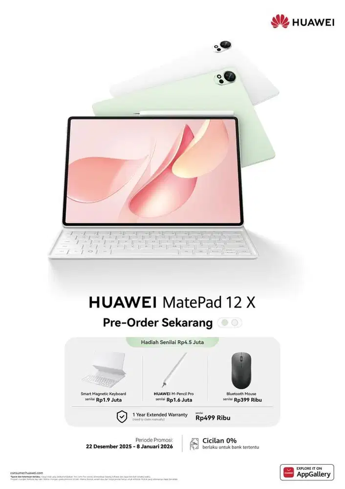 PRE ORDER HUAWEI MATEPAD 12X