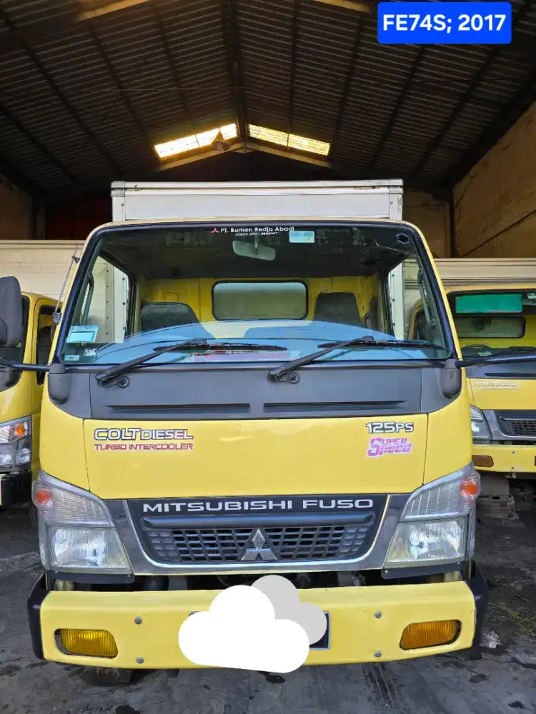 Truk Mitsubishi Canter 6 roda 125PS Super Speed Box 2017