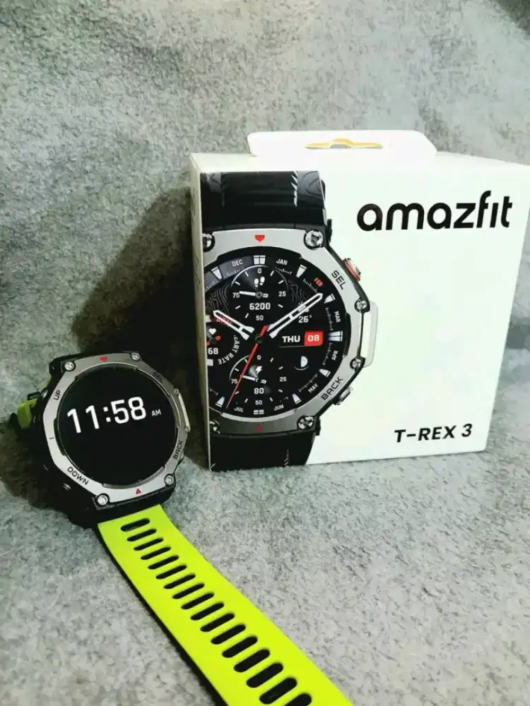 Amazfit trex 3 garansi resmi smartwatch with gps
