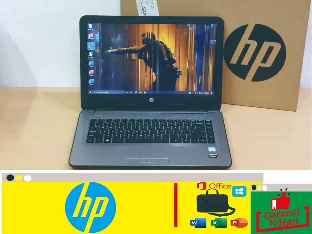 Laptop HP 14 core i5 gen 7 /vga 2 GB/RAM 4GB /HDD 1 TB/FULLSET