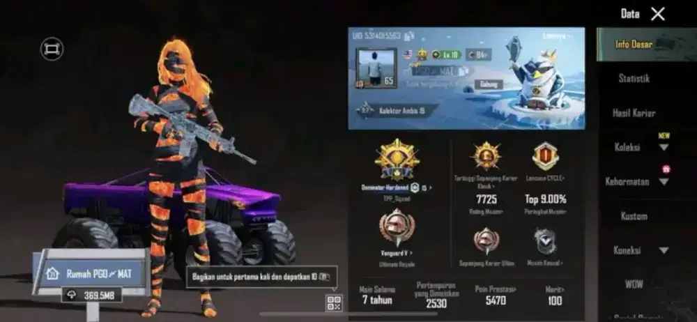 JUAL BELI AKUN PUBG MOBILE