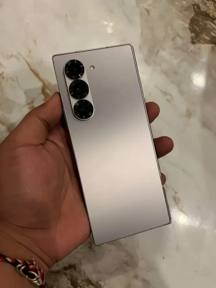 Samsung z fold 6 12/256 GB second ori sein fullset lengkap