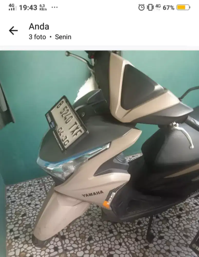 Dijual Cepat Yamaha Freeego 125 Th 2025