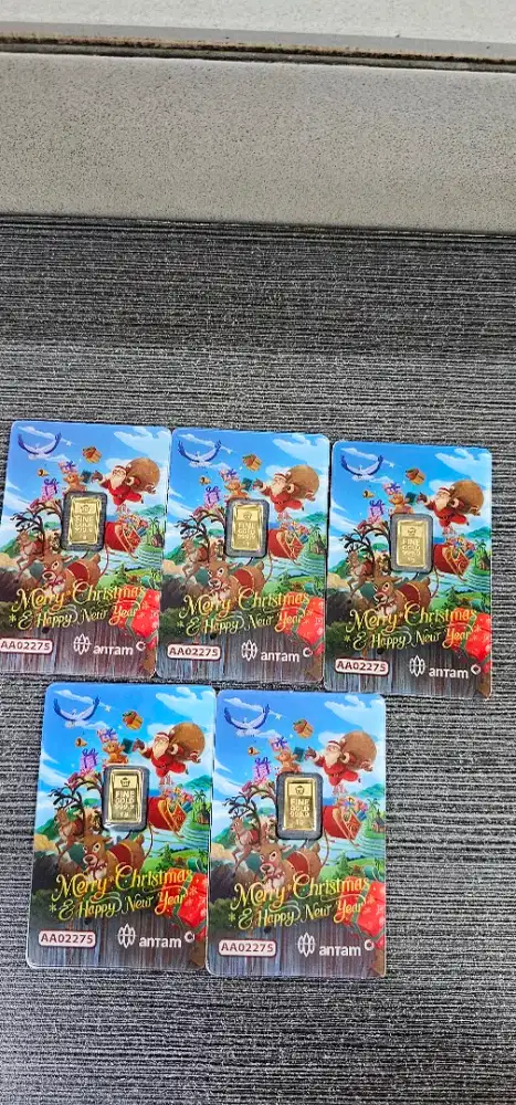 Antam 1 gr gift series merry christmas