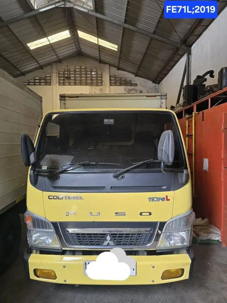 Jual Truk Mitsubishi Canter 4 roda Long Chasis Box 2019