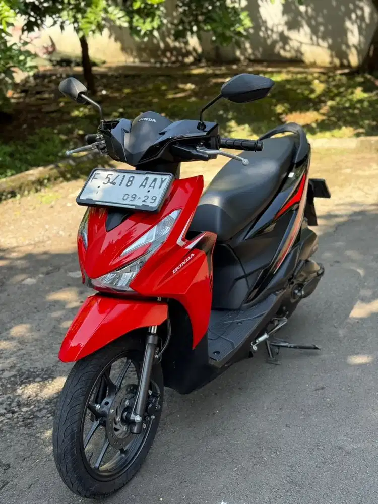 Honda Beat New Thn 2024 F Kota Merah Mulus