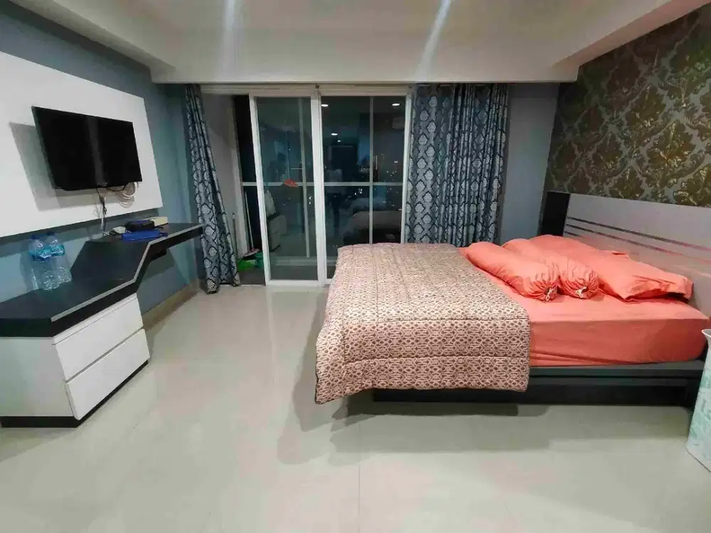 Studio Big Balcony Tamansari HIVE Siap Huni - Lokasi Strategis Di Cawang UKI Jakarta Timur Nego Sampai Deal