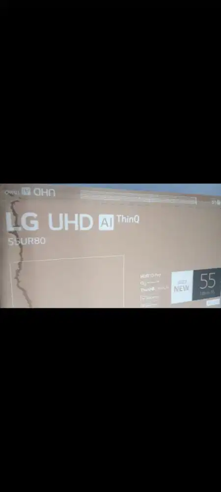 Jual smarttv LG 55 inch UHD 55UR80