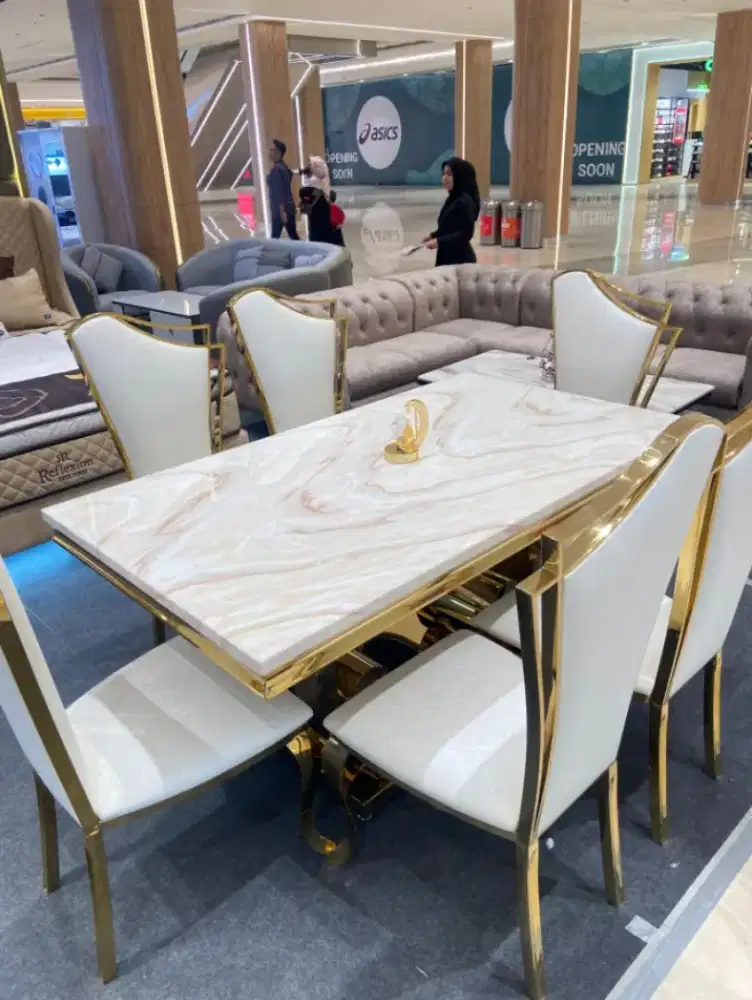 promo cicilan meja makan cuma pakai ktp tanpa dp free angsuran 1-2×