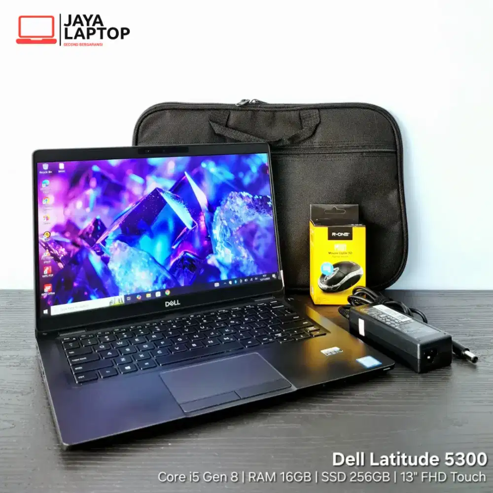 Dell Latitude 5300 Core i5 RAM 16GB SSD 256GB Laptop Second Bekas