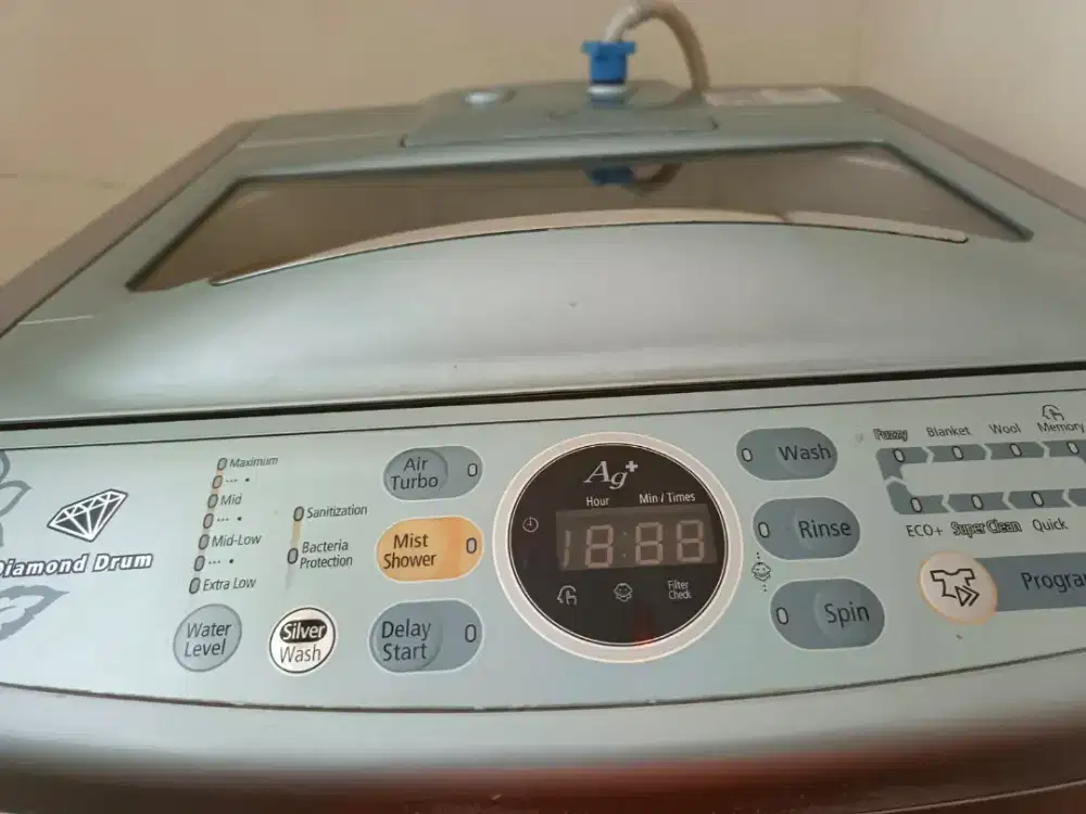 Mesin cuci Samsung 1 tabung top loading kapasitas 11 kg