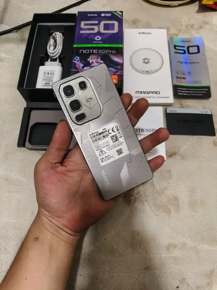Infinix note 50 pro ram8/256 fulset like new no minuss muluss nett sj