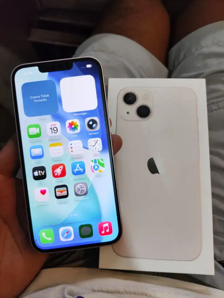 Iphone 13 Pink 128Gb garansi Digimap resmi indo Full set Nominus
