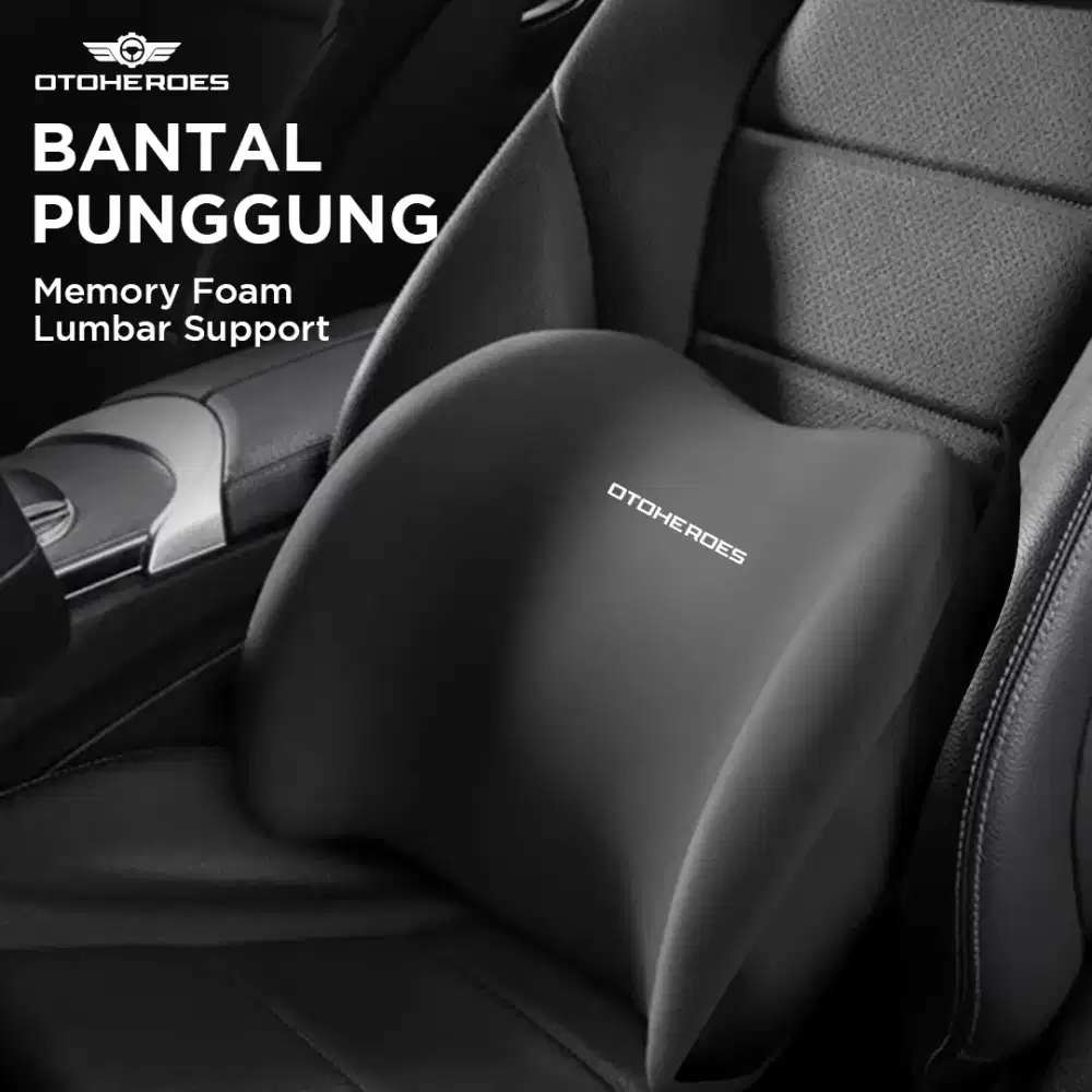 Bantal Punggung Jok Mobil Lumbar Support