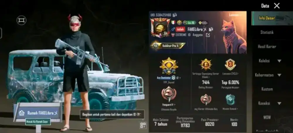 JUAL BELI AKUN PUBG MOBILE