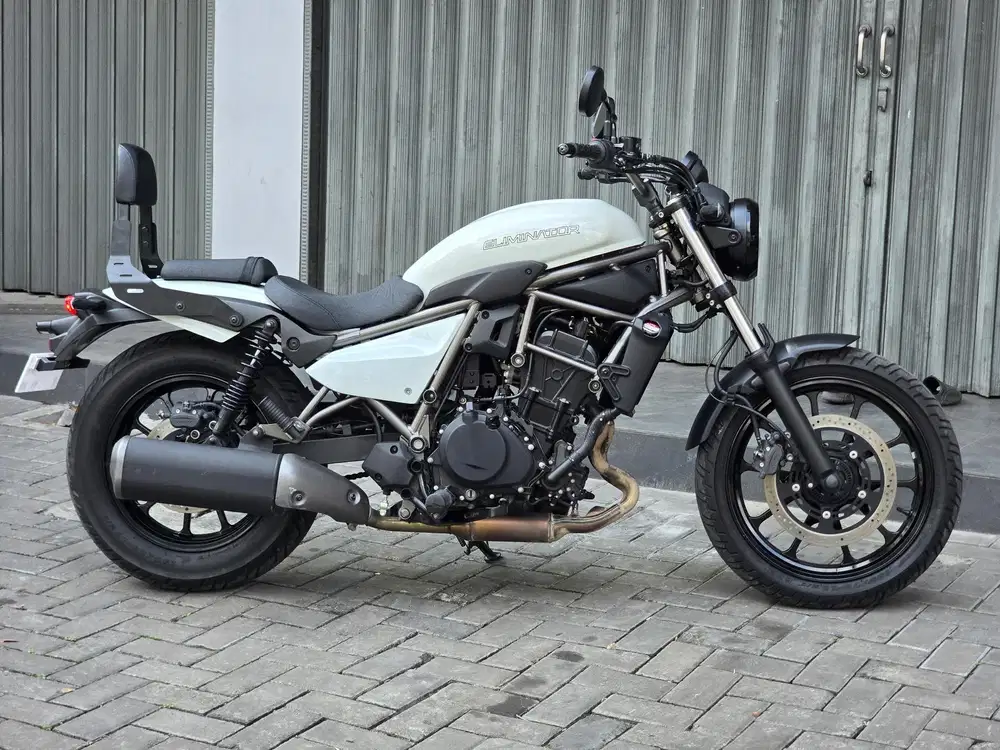 Moge Cruiser Kawasaki Eliminator 450 th 2024 Pmk Not Rebel Siap Gas
