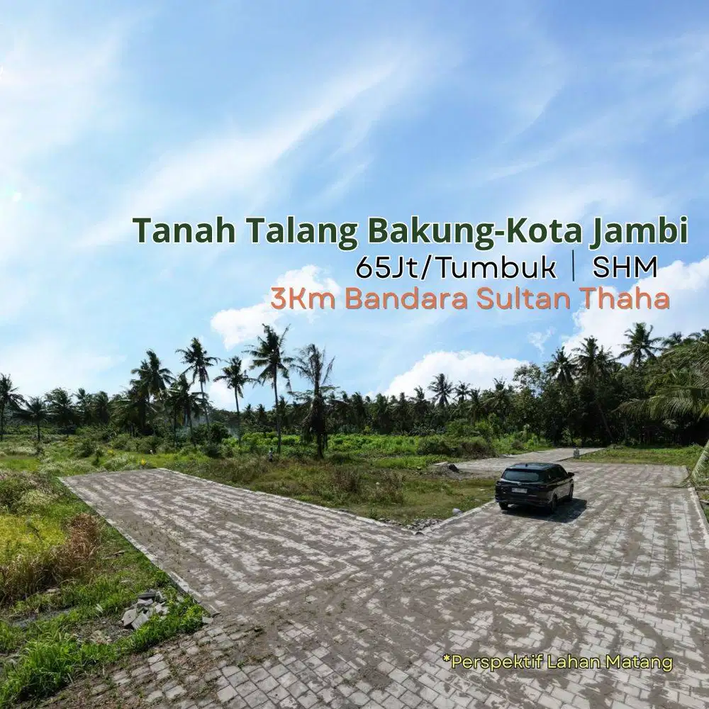 3 Menit Mambaul Maarif, Dijual Tanah Paal Merah: SHM