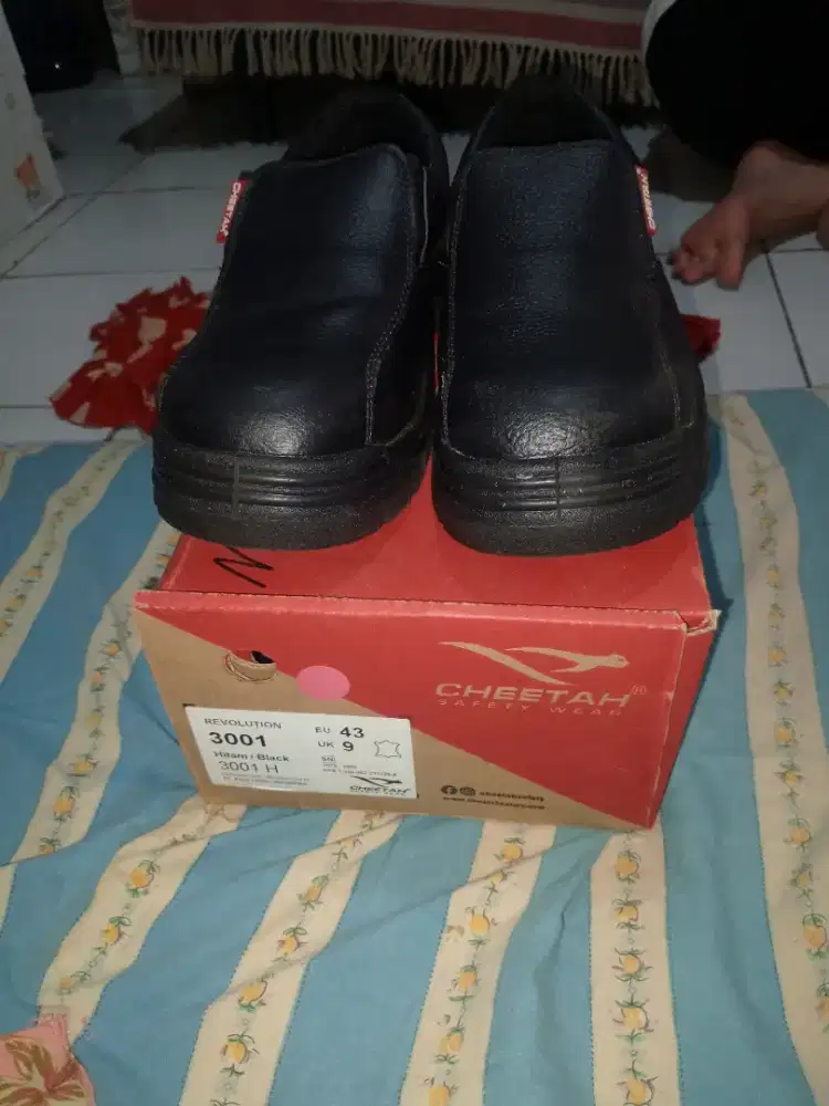 Jual sepatu Safety cheetah