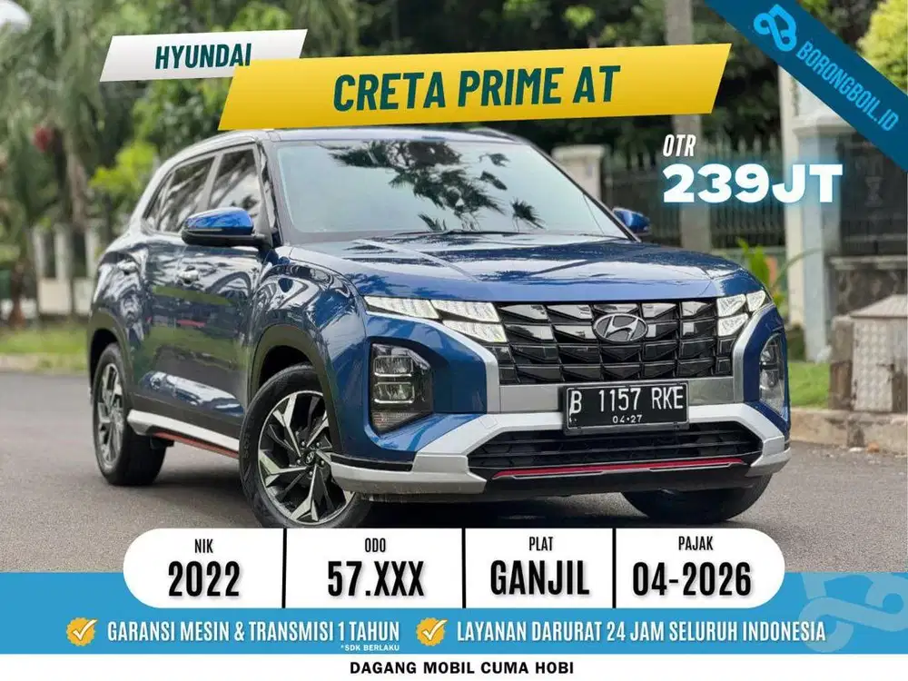 TERMURAH HYUNDAI CRETA PRIME IVT 2022 FULLSET