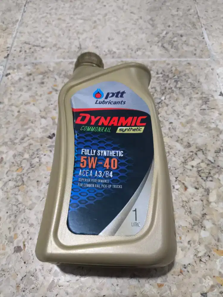 Oli Mesin Diesel PTT DYNAMIC COMMONRAIL SYNTHETIC 5W40