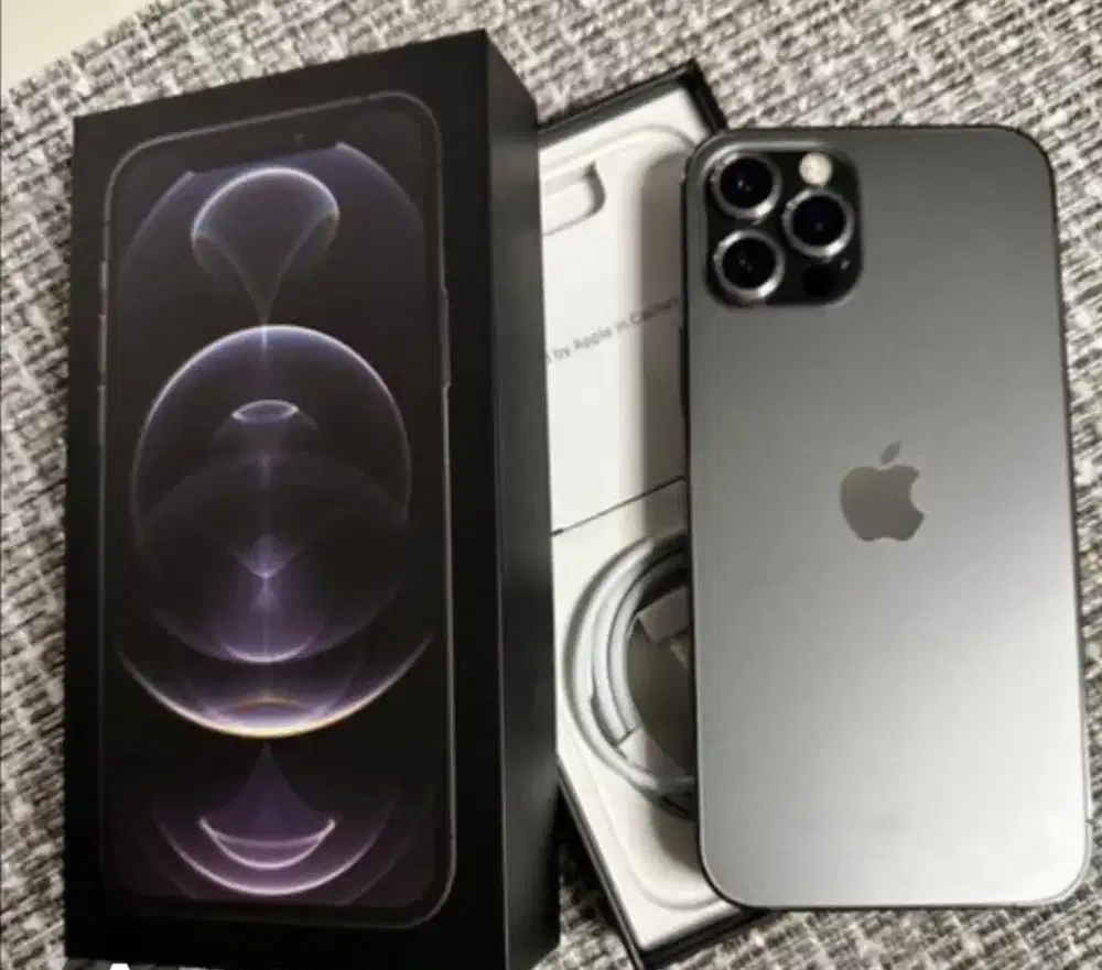 Murah hp iPhone 12 pro max 256gb lkp, bs TT