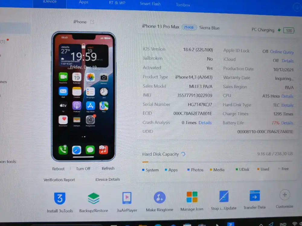 iPhone 13 pro max. 256. Ex ibox
