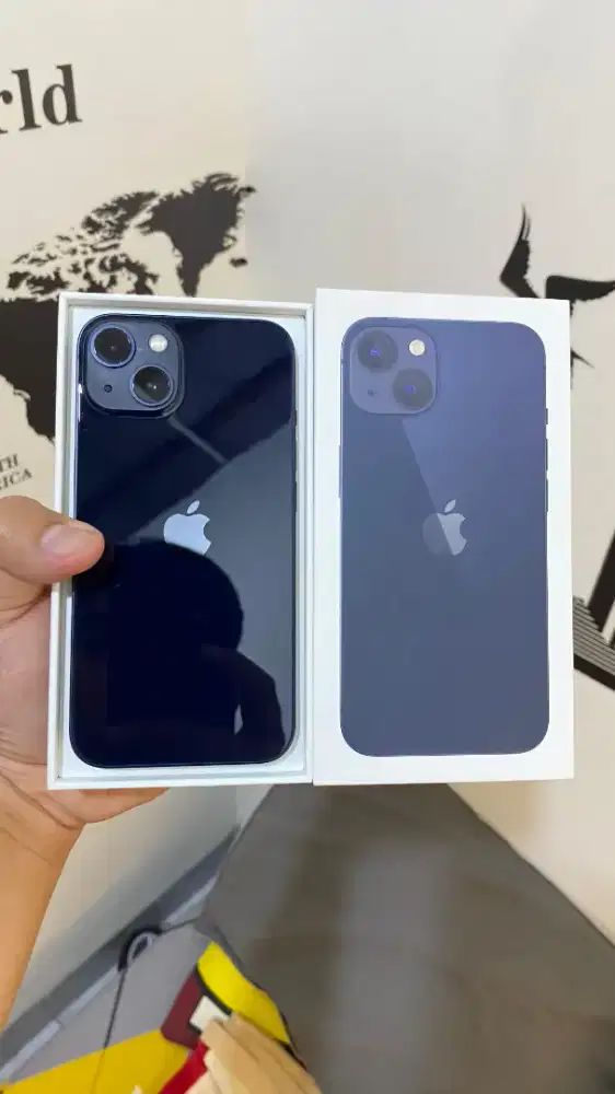 Iphone 13 128GB Ibox Mulus lengkap No minus