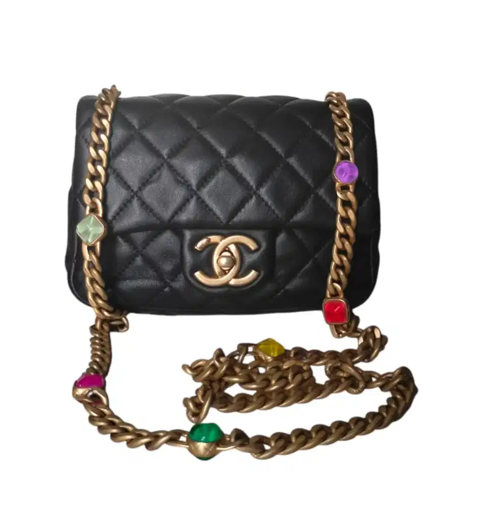 chanel mini sling
