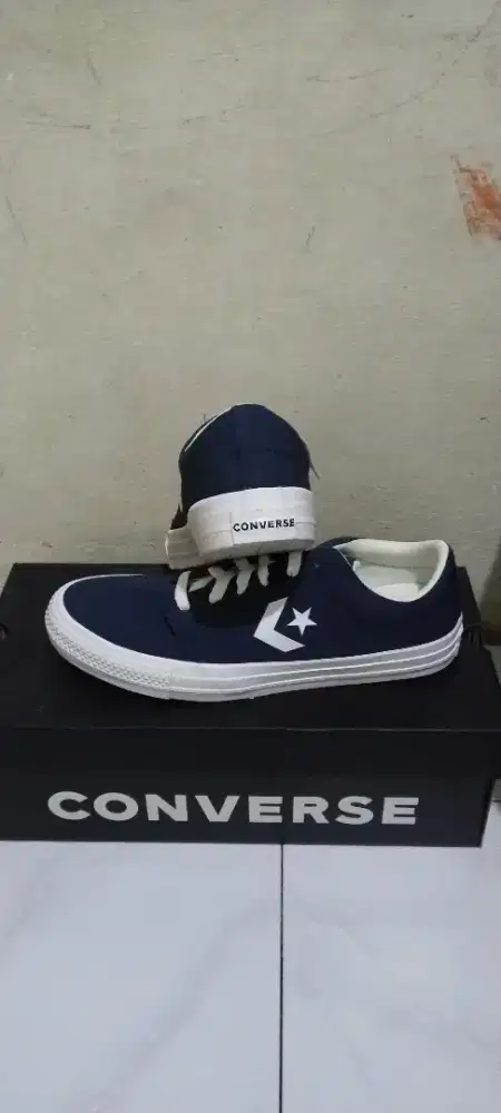Sepatu Converse day one classic ox navy white 44