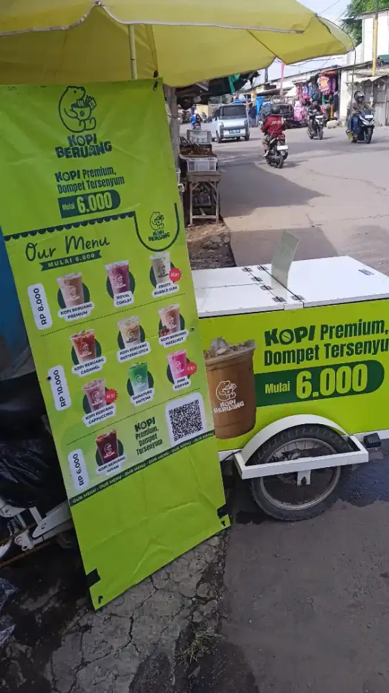 Dibutuhkan barista kopi keliling