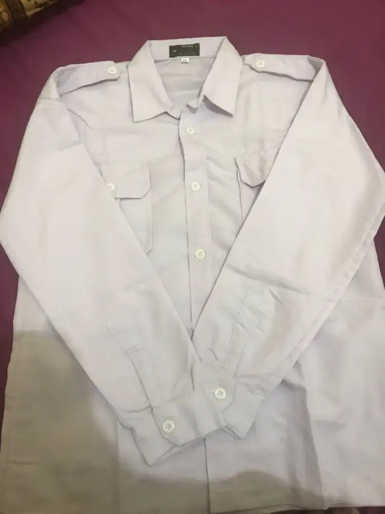 baju PDH lengan panjang wanita