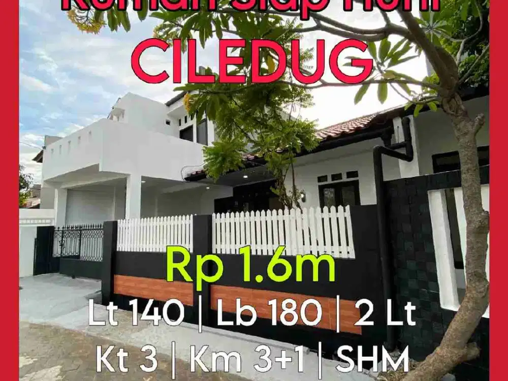 Wilson Rumah modern minimalis di ciledug