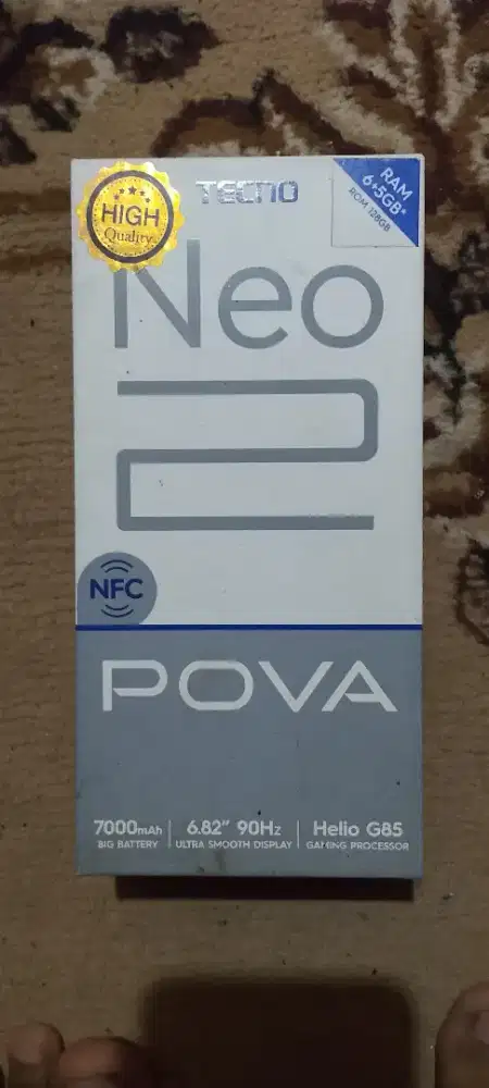 Di jual hp Tecno pova neo2