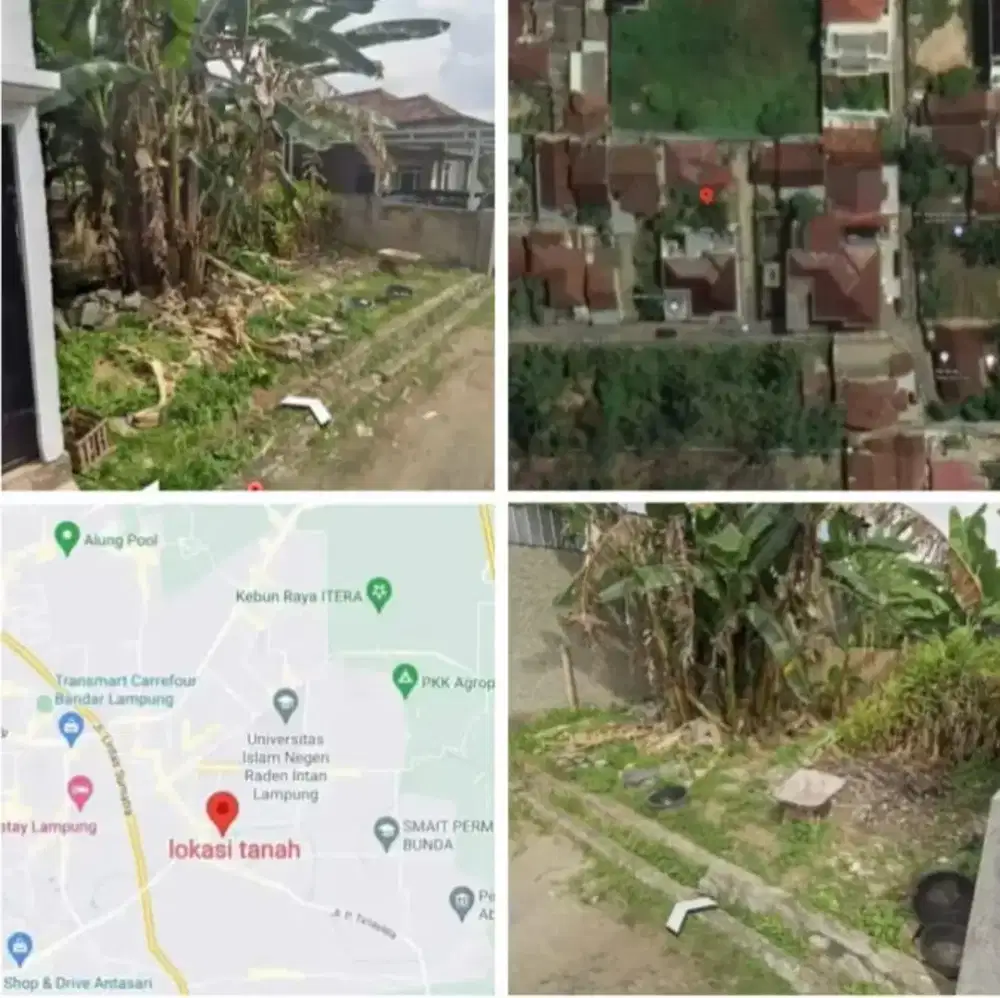 DIJUAL TANAH DI SUKARAME, BANDAR LAMPUNG