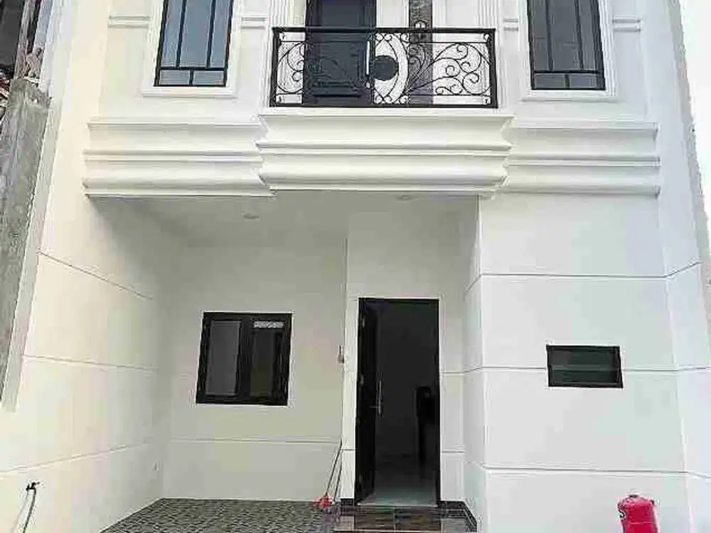 Rumah cluster di Condet Kramat jati 2 lantai 3 kamar tidur strategis ke TB Simatupang dan tol Cawang Jakarta Timur