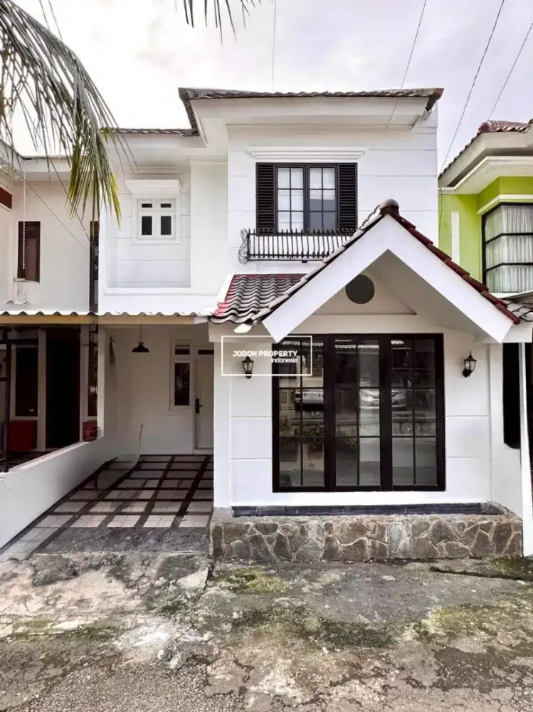 JUAL RUMAH SECOND FULL FURNISHED DI CIRENDEU DEKAT MRT LEBAK BULUS