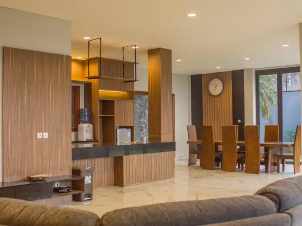 Rumah Cantik Mewah Furnish di Villa Resort Dago Pakar Bandung