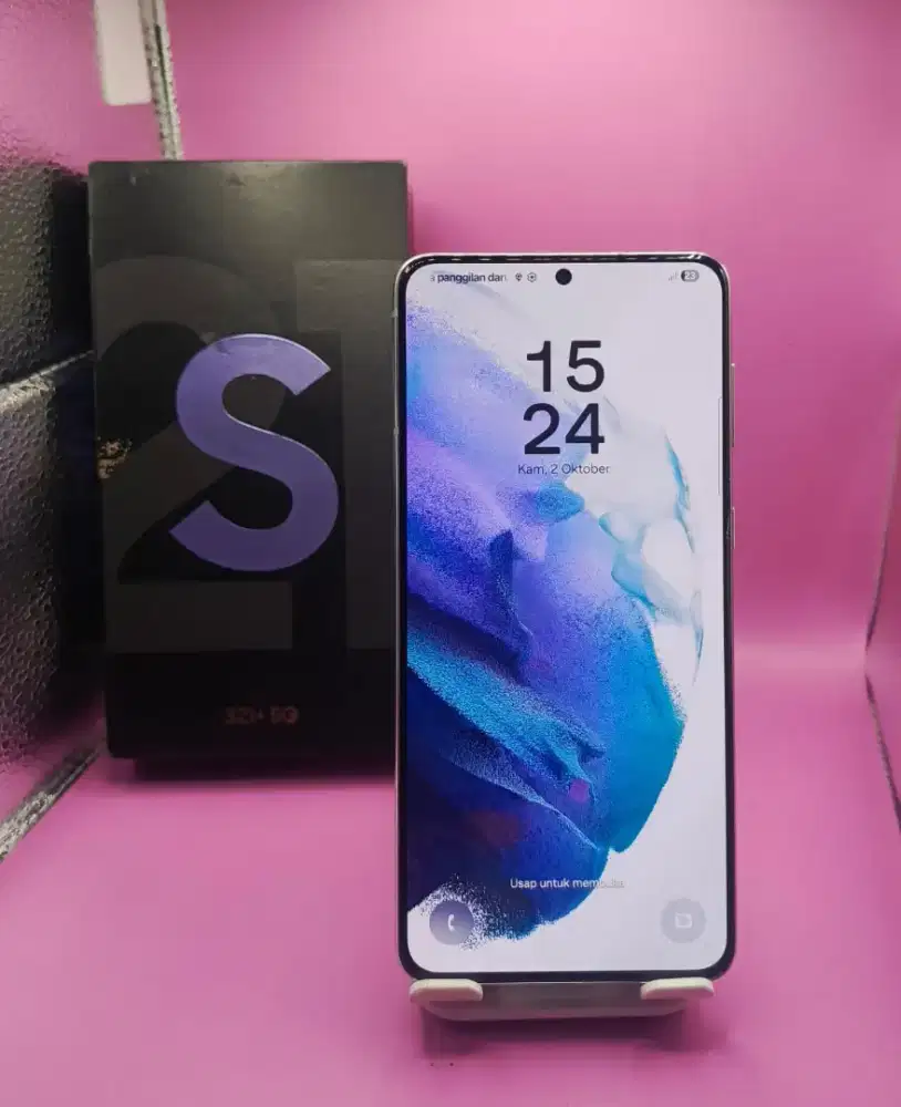SAMSUNG S21 PLUS 5G RAM 8/128GB ORIGINAL SEIN MULUS NOMINUS FULLSHET