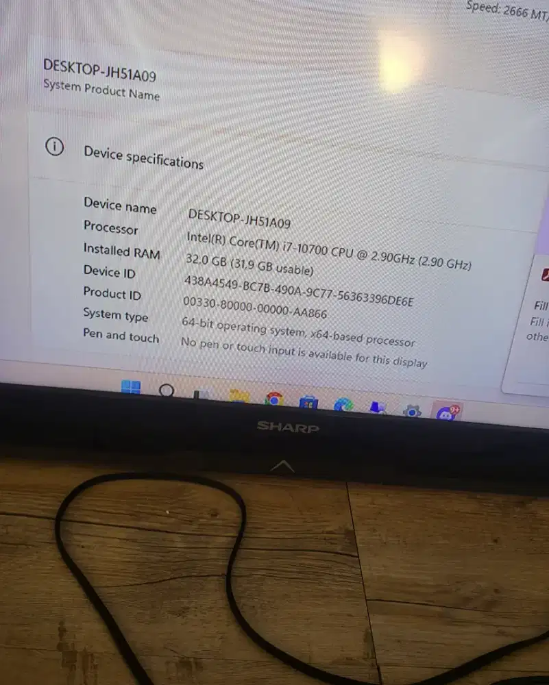 Komputer dekstop spex games gahaaaar