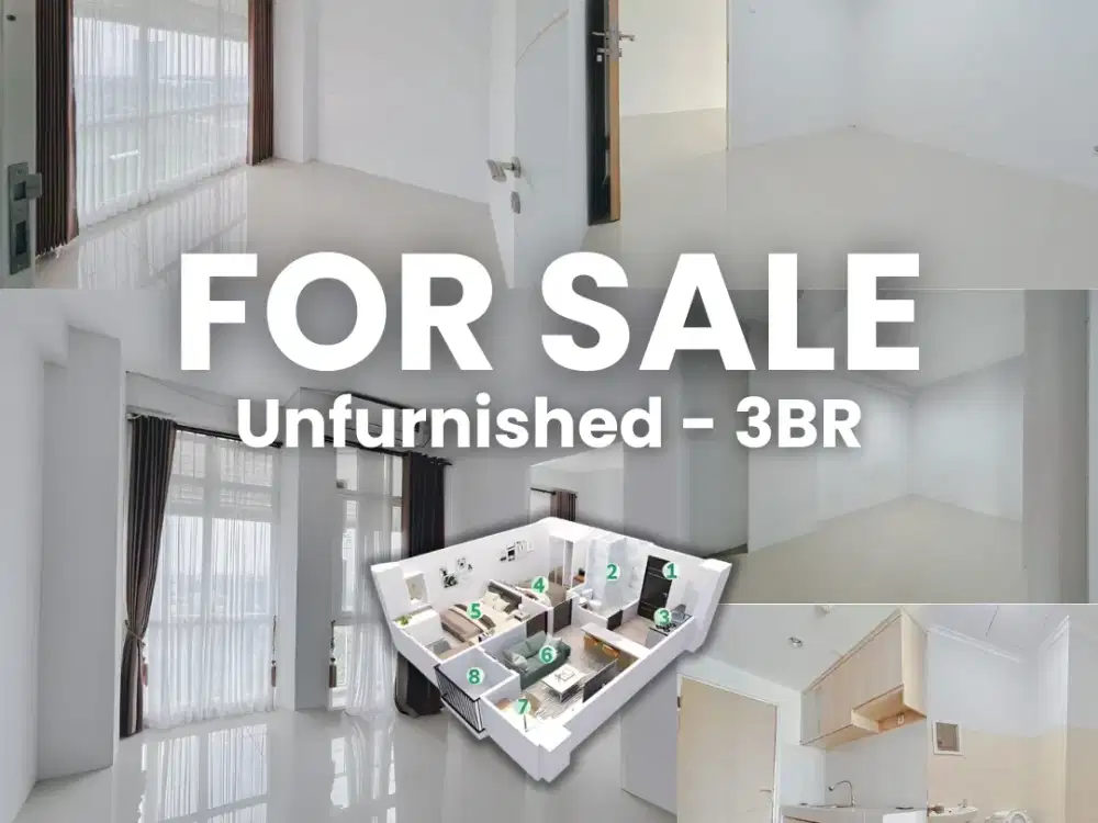 UNFURNISHED - 3BR at Bale Hinggil Apartemen