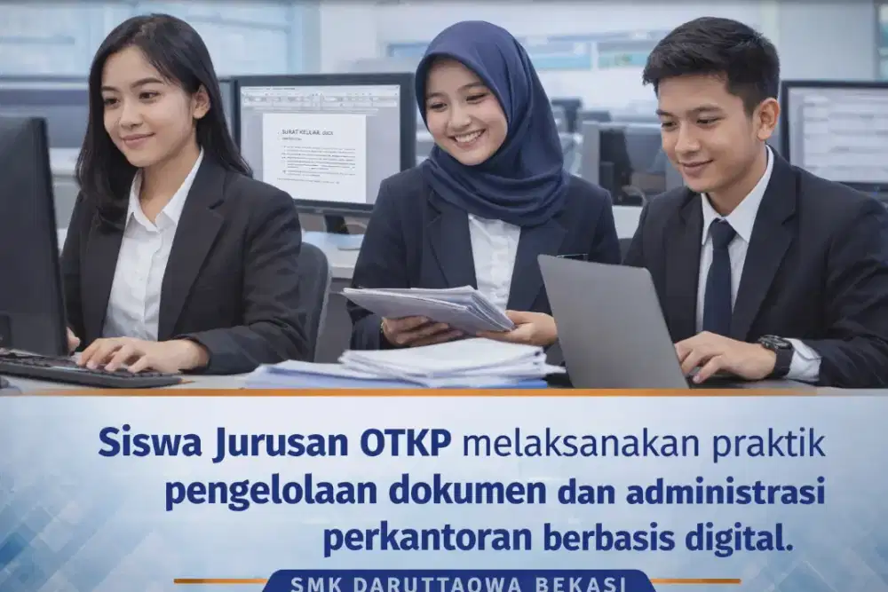 Pendaftaran Siswa siswi Baru SMK Daruttaqwa Bekasi