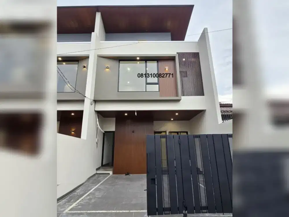 Rumah Baru Modern Natural Siap Huni Di Rawamangun Jakarta Timur