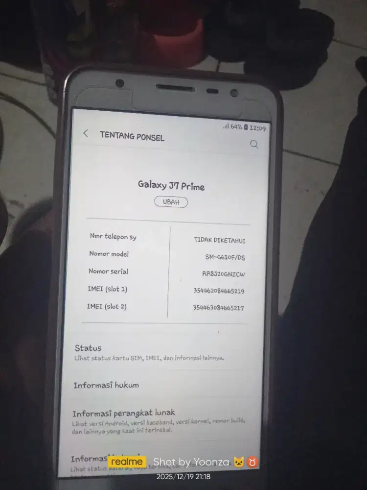 Samsung J7 prime 3/32